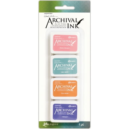 UPC: 0789541058953 | Wendy Vecchi Mini Archival Ink Pads-Kit #3