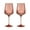 Pink, variant on Viski Nouveau Wine Glasses for White and Red Wines, 22 oz, Set of 2, Violet