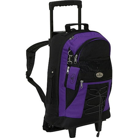 Everest Wheeled Backpack with Bungee Cord