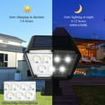 thumbnail image 4 of Yi Lighting Solar Pathway Lights Weatherproof for Garden Yard Driveway Garage Cold White (Set of 2), 4 of 10