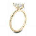 thumbnail image 4 of Cora Jewellery 3CT Pear Moissanite Solitaire Engagement Ring For Women, 10K Yellow Gold, 4 of 5