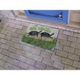 thumbnail image 2 of Betsy Drake DM045 Two Turtles Door Mat - 18 x 26 in., 2 of 2