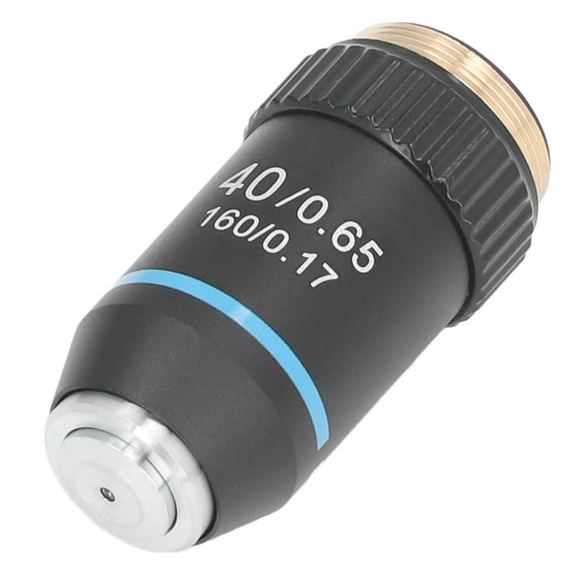 Objetivo de microscopio, Objetivo de microscopio acromático 40X Suministros industriales Lente objetivo Claridad notable