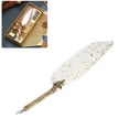 thumbnail image 1 of Antique Feather Pen Quill Pen Set With10 Interchangeable Nib Letter Opener Pen Holder Ink Empty Bottle For Writing Drawing Signature Wedding Decoration Birthday Gift, 1 of 8