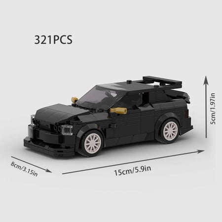 Escort Cosworth The Cossie MOC Racing Sports Car Vehicle City Speed Champion Racer Building Blocks Brick Garage Kids Toys Gift