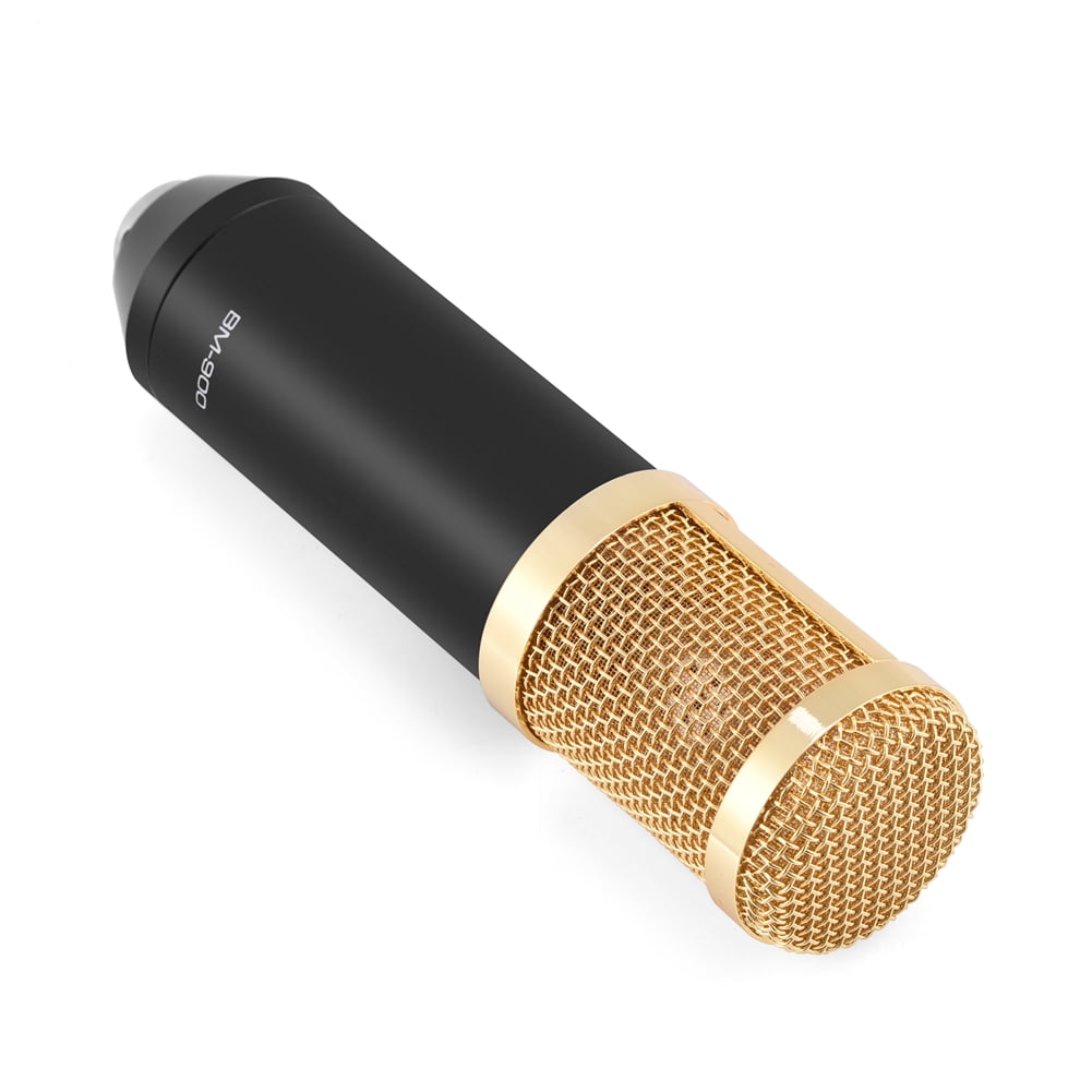 Ejoyous 3.5mm Wired Computer Condenser Microphone Studio Recording