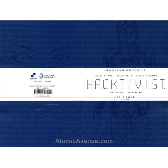 Hacktivist #4 VF ; Archaia Comic Book
