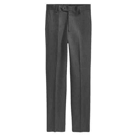 Ralph Lauren Big Boys Bedgemont Suit Separates Dress Pants, Grey,20R/30-W