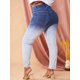 thumbnail image 4 of Jeans Talla Extra Desteñidos Rosegal Vaqueros de talla grande, 4 of 5