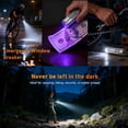thumbnail image 4 of Wrongduck 500 Lumens Mini EDC Flashlight Rechargeable Keychain Light with Fire Starter Window Breaker Magnetic Base and 3 Color Sidelights Pocket Camping Flashlight, 4 of 8