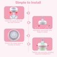 thumbnail image 4 of Sippy Cup para pezones y pajita compatibles con Dr. Brown's, 4 unidades, 4 of 8