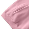 thumbnail image 5 of Domuza Mens Hoodies Stylish Casual Long Sleeve Drawstring Hooded Sweatshirt Fall Winter Basic Essential Raglan Pullover with Kanga Pocket Pink 2XL, 5 of 7