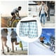thumbnail image 4 of Balery Blue and White Squares Calzoncillos bóxer para hombre, ropa interior de algodón suave y transpirable con cinturilla de nailon-Medium, 4 of 5