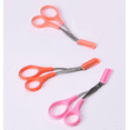 thumbnail image 1 of 3 Pcs Ciseaux à Sourcils en Acier Inoxydable Outil de Beauté, Rose, Pamplemousse, Orange, 1 of 5