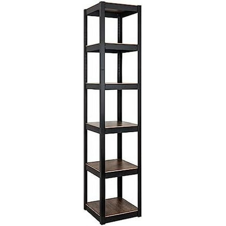 

AEFRGHS KEPSUUL Heavy Duty 2 Customizable Adjustable Tier Modular Short Metal Shelving and Multipurpose Bookcase Room Divider for Garage Kitchen Bedroom 29.75 H \u2013 Black