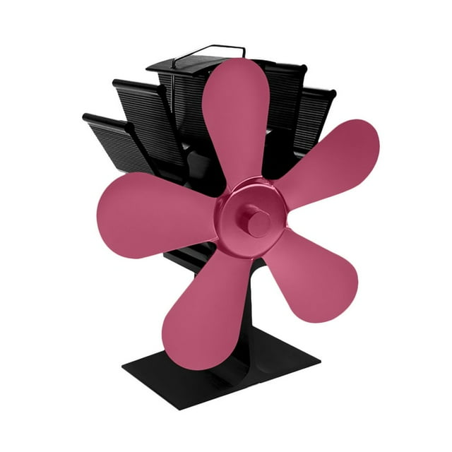 Fireplace Fan For Wood Stove 5 Blades Environmentally Friendly And Efficient