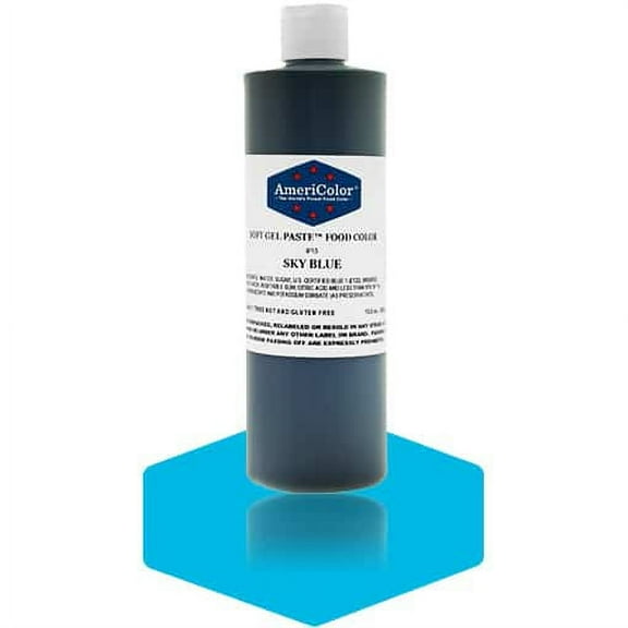 Americolor Sky Blue Soft Gel Paste 13.5 Ounces