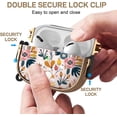 thumbnail image 4 of Maxjoy Case for Airpods Pro 1st&2nd Gen with Lock and Keychain Flower AirPod Pro 1&2 Case Cover, 4 of 7