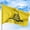 Gadsdeen Flag, variant on Flag of Washington D.C. Outdoor Flag (1x1.5ft) by DreamController - Durable, Fade-Resistant Polyester, Double-Stitched, Brass Grommets - HD Printed Specialized and Historical Flags Flag - Made in USA