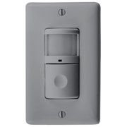 Hubbell Wiring Device-Kellems Occupancy/Vacancy Sensor,PIR,1200 sq ft WS2000GY