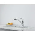 thumbnail image 6 of Delta Signature Pullouts Single Handle Pull-Out Water-Efficient Kitchen Faucet, Chrome, 6 of 7