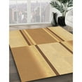 thumbnail image 3 of Ahgly Company Machine Washable Indoor Rectangle Transitional Chrome Gold Yellow Area Rugs, 5' x 7', 3 of 7