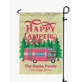 thumbnail image 1 of Printtoo Tan Happy Campers Caravans CampingFlagCustom Personalized Camping Flags For Campers Double Sided CampsiteFlag, 1 of 4