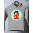 thumbnail image 3 of Sunflower Kokeshi Doll Hoodie Toddler -Image by Shutterstock,  4 Toddler, 3 of 4