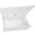 thumbnail image 6 of RiverRidge Kids Toy Box Playroom Storage Chest Organizer with Side Bookracks - White, 6 of 11