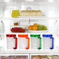 thumbnail image 4 of LDHF Freezer Beer Mugs, 4 Pack Double Wall Gel Frosty Freezer Ice Mugs, Plastic Beer Mugs With Handles for Parties and Gifts, 16oz (Blue, Red, Orange and Green), 4 of 4