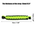 thumbnail image 4 of Unique Bargains 2pcs Door Strap Swing Doors Limiting Check Straps Nylon for Jeep Wrangler TJ JK JKU JL JLU YJ for Gladiator JT 2/4 Door 87-21 Shiny Green, 4 of 6