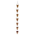 thumbnail image 1 of Plutus Brands PBTH94169 Metal Rain Chain, Copper & Silver, 1 of 1