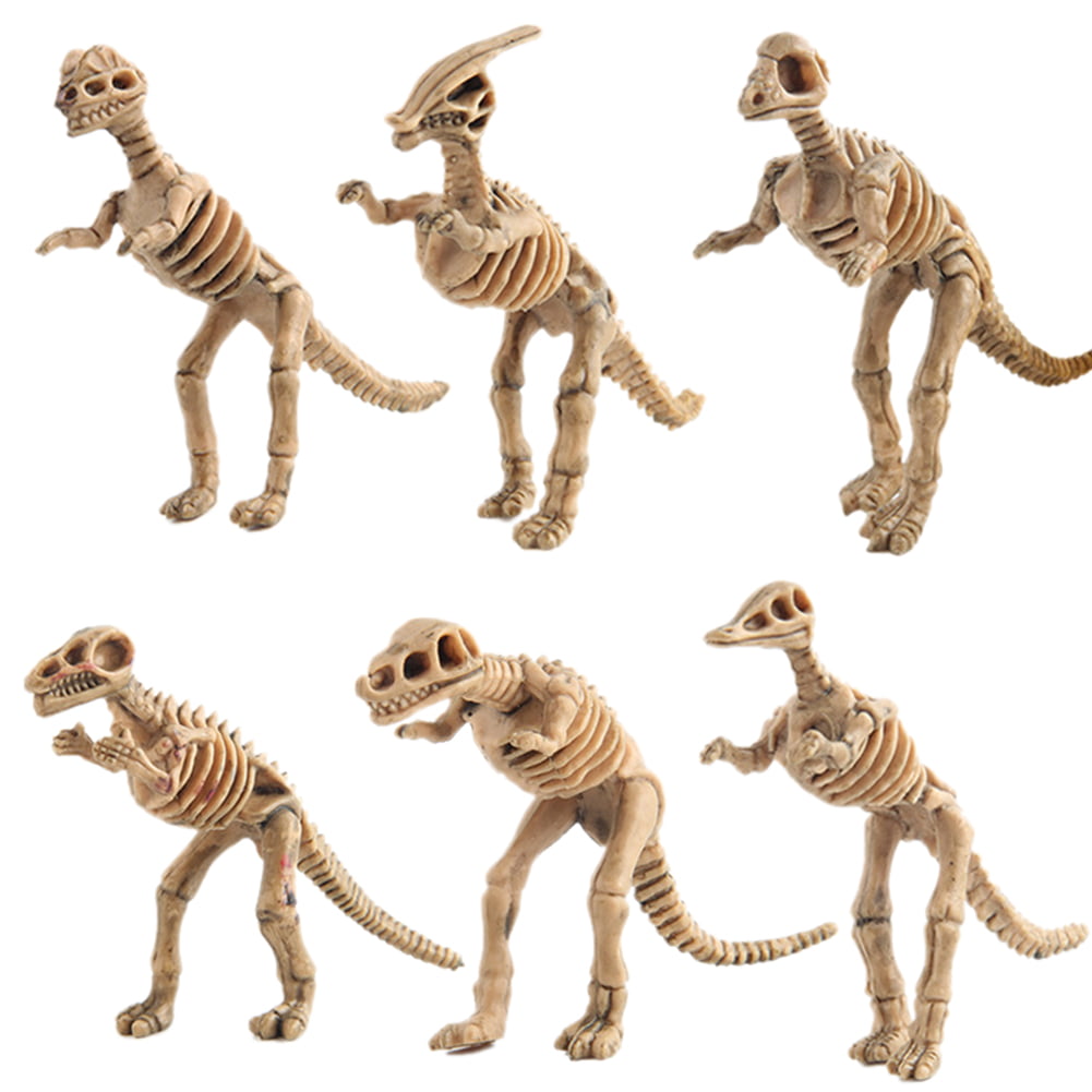 12Pcs Dinosaur Skeleton Figures Set Simulation Model Kids Toys Christmas Utility