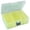 Yellow, variant on Bead Storage Case Cozival 14-Compartment Plastic Bead Storage Case with Lid - Transparent Organizer for Small Crafts & Jewelry, Hinged Lid & Portable, Craft Organizer, Blue