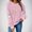 Pink, variant on FDGIU Women's Halloween Sweatshirt 2025 - Spooky Ghost and Pumpkin Graphic Long Sleeve, Cute Fall Pullover Top, Funny Crewneck Cozy Seasonal Fashion