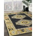 thumbnail image 2 of Ahgly Company Indoor Square Abstract Taupe Brown Abstract Area Rugs, 5' Square, 2 of 6