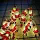thumbnail image 3 of Decoraciones navideñas Luces de Papá Noel, cadena de luces navideñas LED alimentadas por batería para jardín al aire libre, césped, patio, árbol de Navidad, decoración de dormitorio, 3 of 5
