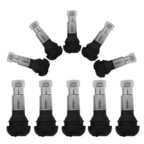 LULULION 10Pcs Heavy Duty Valve Stem Replacement Kit for Truck and Car Tire Air Valve with Easy Installation