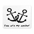 thumbnail image 1 of POP Mousepad Non Slip Rubber You are My Anchor Unique Gaming Mouse Pad 9x10 inch, 1 of 2