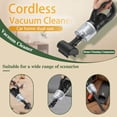 thumbnail image 3 of Wireless Mini Rod Car Vacuum Cleaner - USB Rechargeable, Handheld Vacuum Cleaner, Powerful Motor 38000R/Min, Cleaning Edges, Suitable For Car, Computer Cleaning, Home Flooring, Suitable For Birthday, 3 of 10