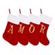 thumbnail image 1 of Love Medias Navideñas, Bolsa De Regalo Con Colgante De, 1 of 8