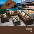 thumbnail image 1 of TKC Venice 8 Piece Outdoor Wicker Patio Furniture Set, 1 of 1