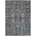 thumbnail image 2 of 9' X 12' Navy Blue Beige And Taupe Oriental Washable Indoor Outdoor Area Rug, 2 of 5
