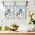 thumbnail image 3 of Easter Kitchen Towels Set of 2, Country Spring Bunny Eggs Botanicals Wooden Plank Absorbent Dish Towels for Kitchen, Microfiber Hand Towel, Quick Drying Tea Towel for Cleaning Decorative Dishcloths, 3 of 7