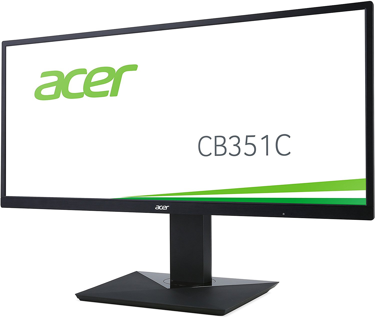 Acer CB351C 35 inch 21:9 UltraWide 2560 x 1080 4ms DVI-DL HDMI DP USB3.0 Black LED Monitor - image 2 of 6