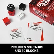 Buzzed Tower, Stack-and-Sip Adult Drinking Game for Game Night Parties, Tailgates, and Bachelor Parties by What Do You Meme?