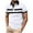 White, variant on WREESH Men's Fashion Henley Shirts Short Sleeve T-Shirt Color Block Button Turndown Collar Polos for Trendy Casual Summer Tops