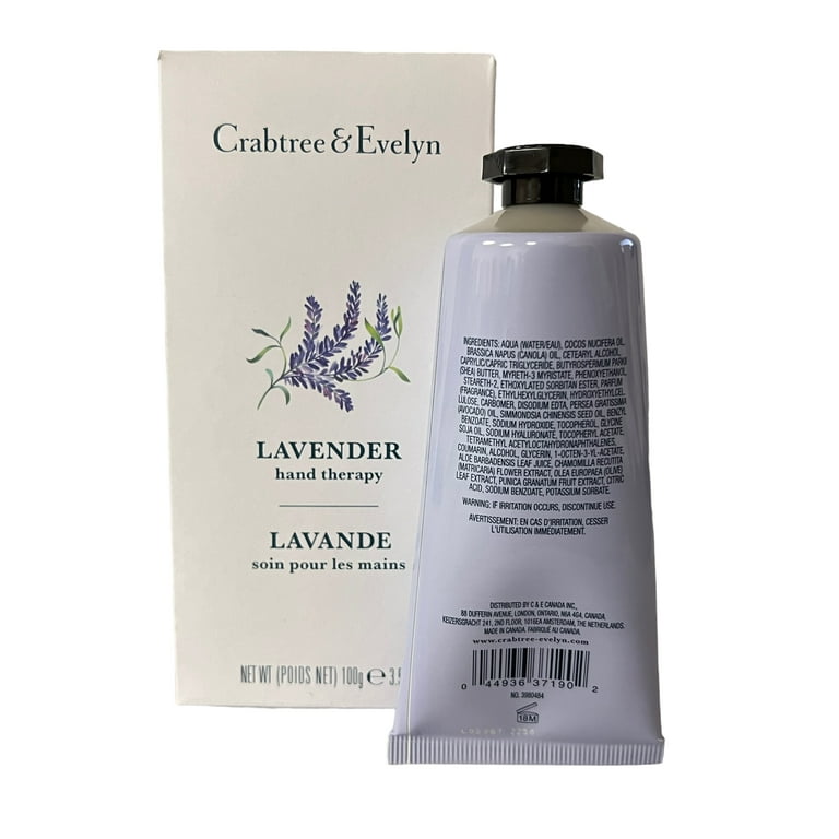 Crabtree Evelyn Lavender Scented Ultra Moisturising Hand Therapy 3.5 Oz Walmart