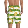 thumbnail image 3 of Kdxio Watercolor St Patrick Day Print Mens Sleep Shorts Bottoms Soft Comfy Pajama Wear Pants with Drawstring Pockets, 3 of 7