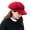 Red, variant on Womens Woolen Elastic Octagonal Ivy Newsboy Hat Driving Hat Female Sunscreen Hats Painter Tour Cap